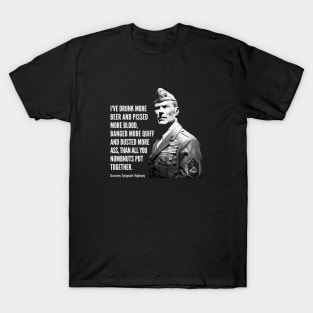 Mod.1 Heartbreak Ridge Gunnery Sergeant T-Shirt